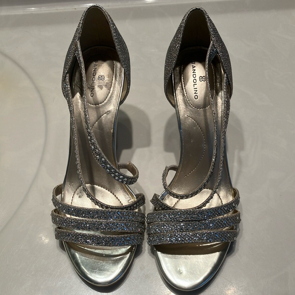 VGUC Sparkly Strappy Rinestone Heels